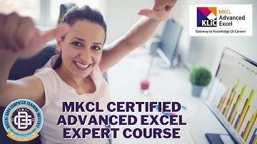 Do you need a Advanced Excel Course | Enroll Now for MKCL KLiC | Microsoft Excel