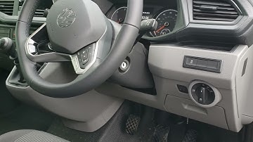 how to remove the VW Transporter headlight switch