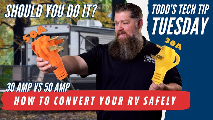 30 Amp vs 50 Amp: How to convert your RV safely
