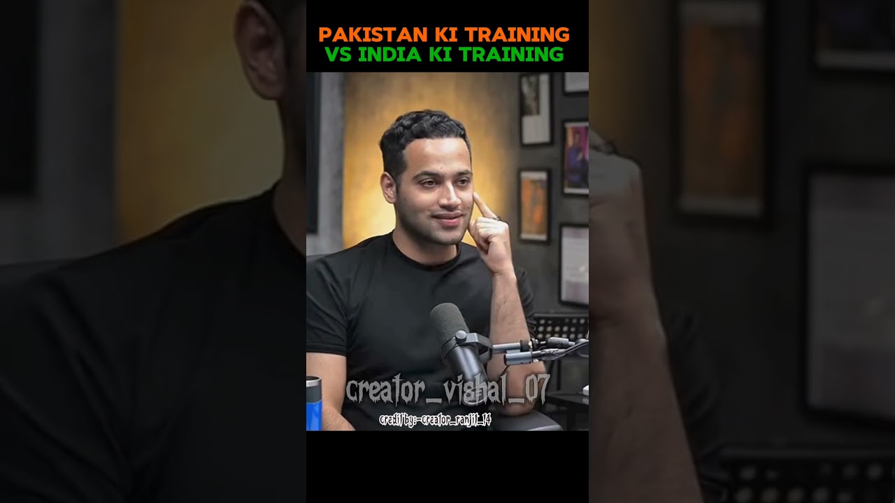 india ki training vs Pakistan ki training 