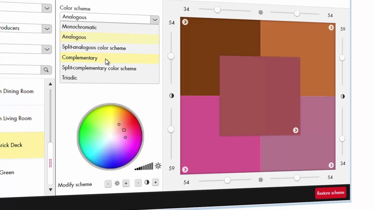 Datacolor Paint 2.0 Color Coordination - YouTube