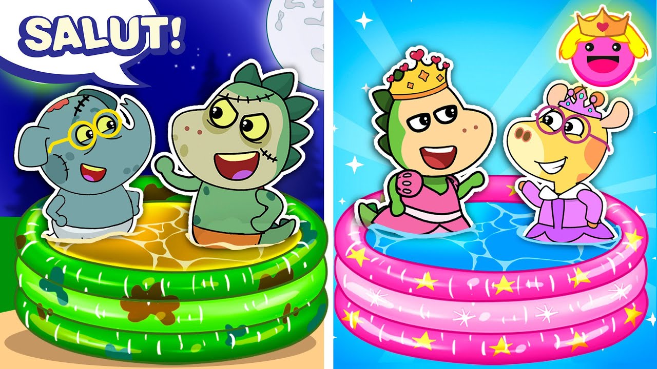 La princesse 👑 prend le contrôle de la piscine des zombies 🧟 et autres histoires par Fire Spike