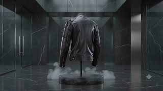 Men's Casual Soft Leather Biker Jacket Nelson Nova Black-Free Shipping screenshot 5