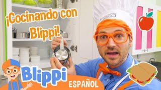 Cocinando con Blippi! | Blippi Español | Videos educativos para niños | Aprende y Juega