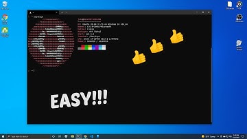Installing WSL (EASY) - Windows 10 Subsystem for Linux Ubuntu, ZSH, oh-my-zsh