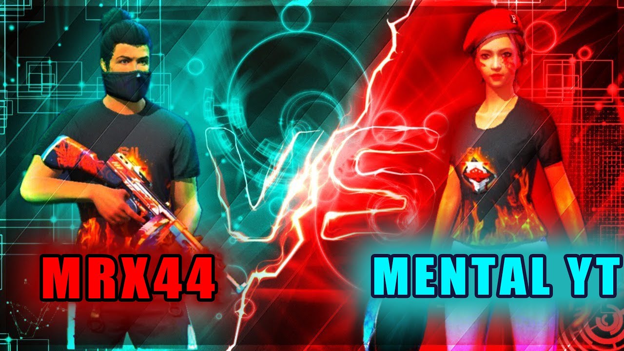 MENTAL YT vs MRX44👽  (Friendly 1 vs 1 CLASH OF FRIENDS)