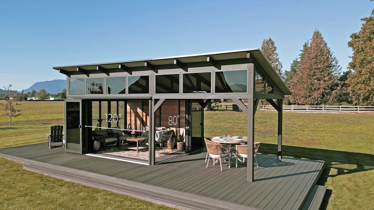 Oslo with Veranda ENG | Visscher Outdoor Structure - YouTube