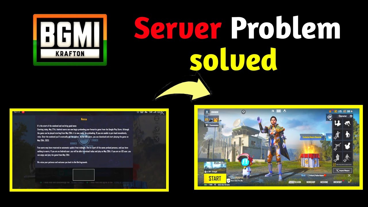 BGMI server problem solved #bgmi #bgmiserver #bgmiios - YouTube