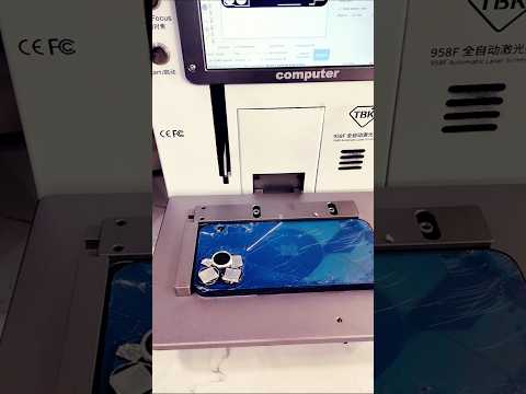 Lesser Light | iPhone Back Panel Change/Cutting Tutorial #repair #youtubeshorts