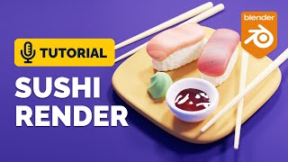 Blender Beginner Sushi Tutorial | Polygon Runway