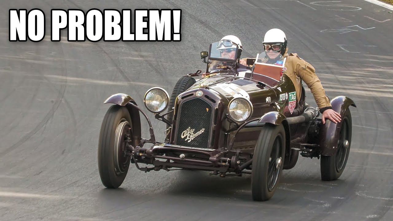 DRIFTING a Near 100 Y/OLD Car on the NÜRBURGRING?! Pre-War & Vintage Classics Nordschleife 21 05 '22