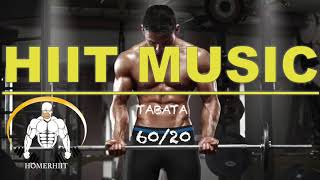 HIIT WORKOUT MUSIC  60/20  HIP HOP 2000s TABATA SONGS