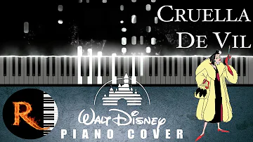 Cruella De Vil (1961) - Disney Blues Piano Cover - 101 Dalmatians