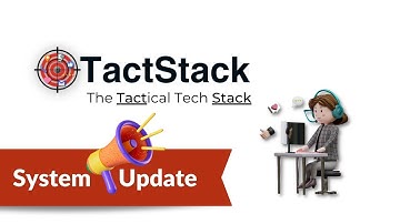TactStack Updates: Calendar Settings