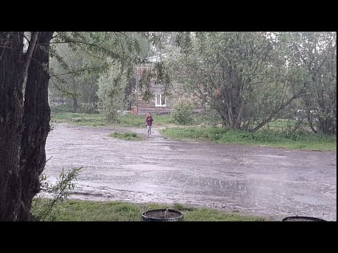 Прощай бессонница с проливным дождем и грохотом грома на черствой жестяной крыше в мрачном лесу