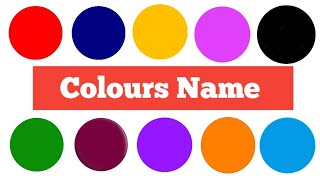 Colours name|| learn colours || colours song for kids|| colours name english.
