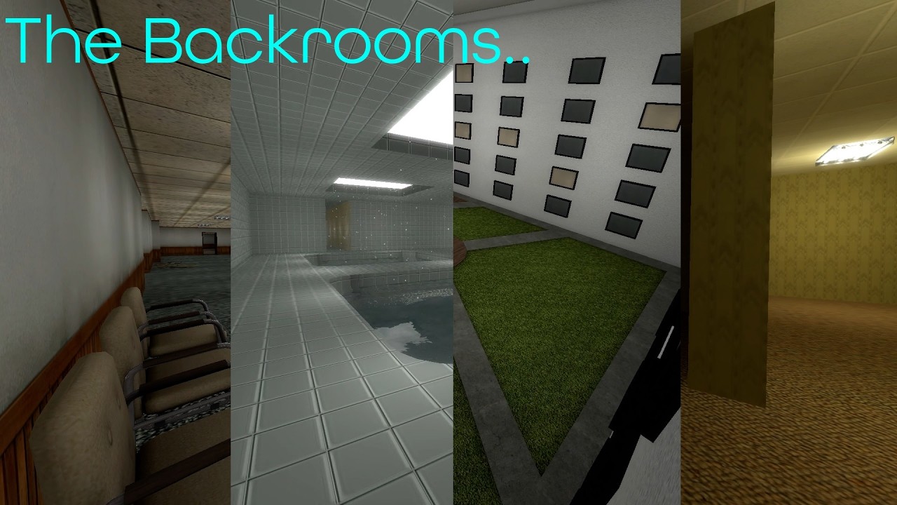Exploring The Backrooms in Garry's Mod was a Big Mistake..