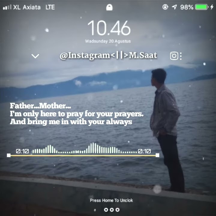 Story wa/sedih puasa di negeri orang😖