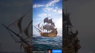 Sea of Conquest: Pirate War game ads '2' ship upgrade screenshot 4