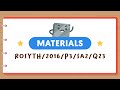 PSLE Science: Flexibility of Materials Quiz