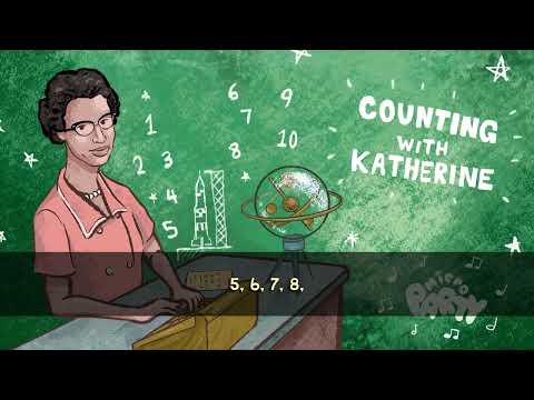 Electric Blue Yonder - Counting With Katherine (Official Visualizer Video)