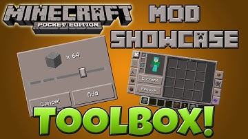 Mod Showcase: Toolbox for Minecraft PE - The NEW TMI!