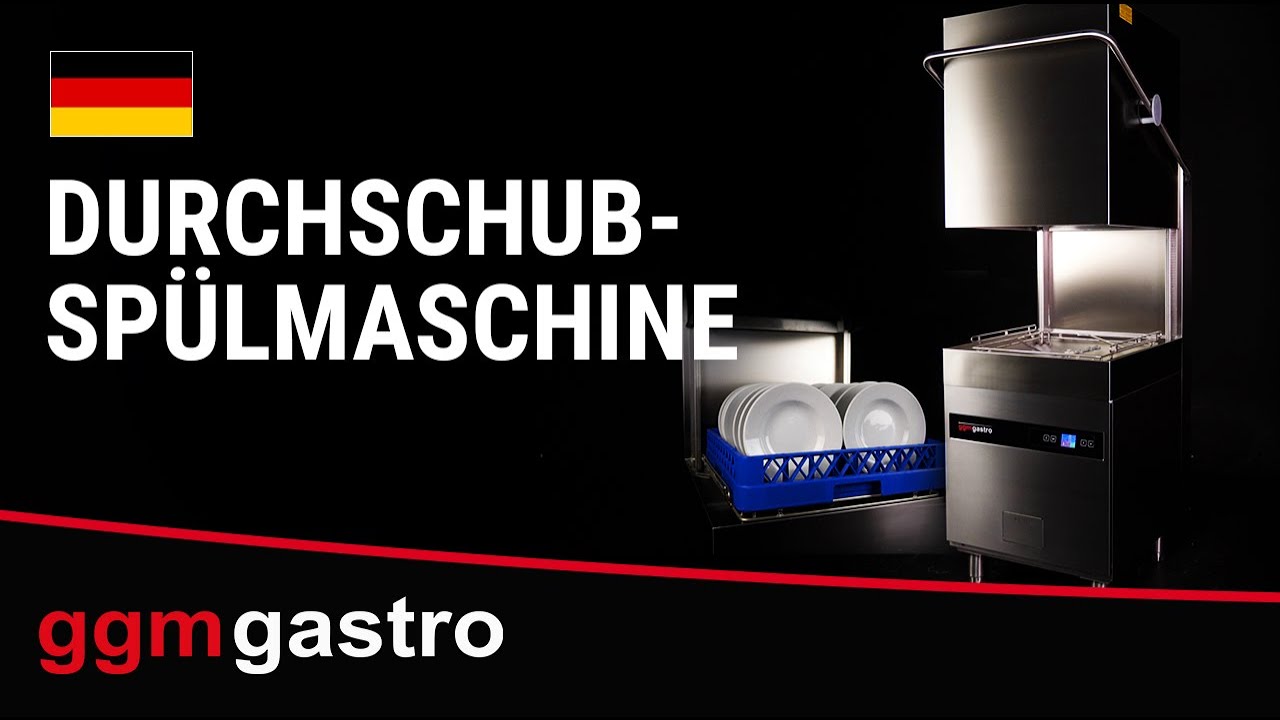New Durchschubspülmaschine - GGM Gastro