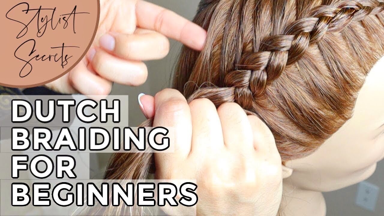 Double Braided Bun How To - Braided Hairstyles