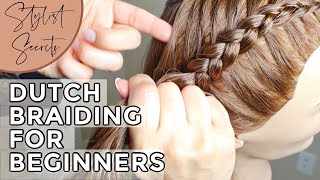 How To Dutch Braid For Beginners screenshot 4