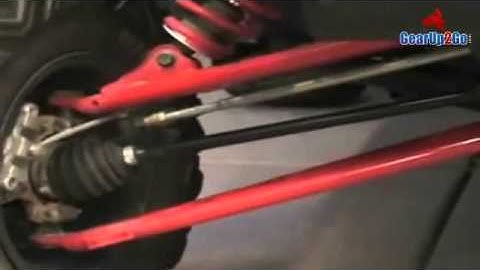 RZR XP900 Front CV Boot A Arm Guards 11080 Install Video by GearUp2Go.com