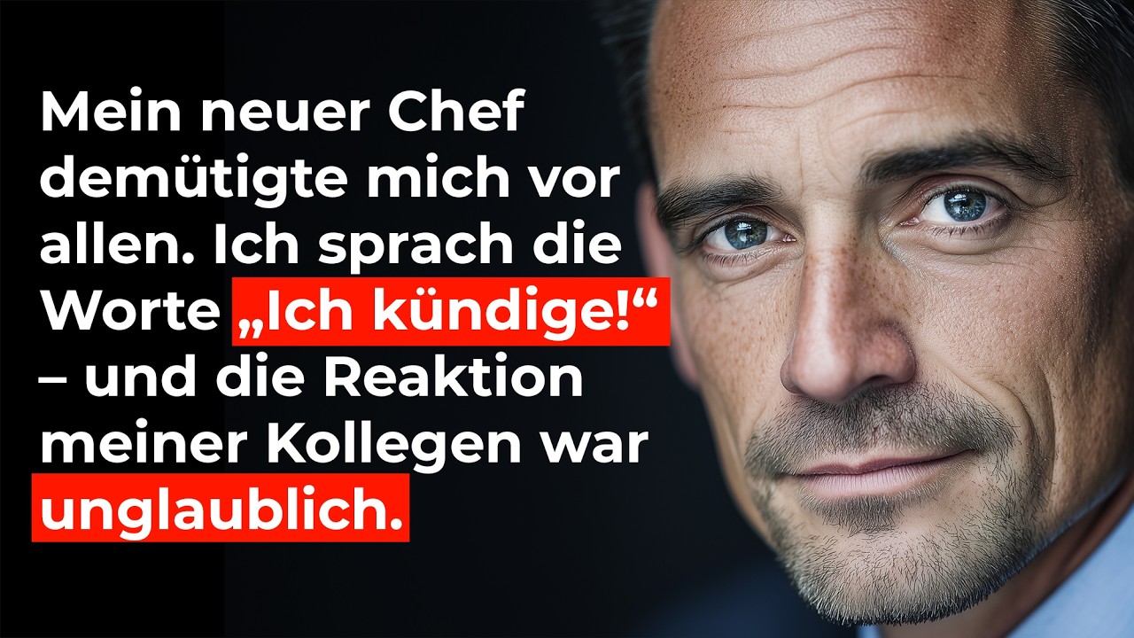 „Ich kündige!“, rief ich – und 200 Angestellte standen auf und folgten mir!
