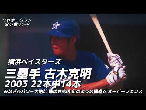 【ソローロ・ソロ崎】ソロホームランの多い選手で1−9応援歌