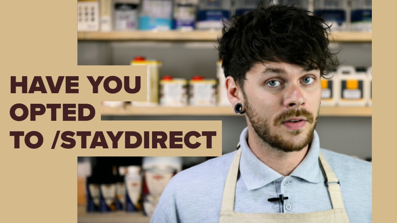 Have you Opted to Stay Direct With Wood Finishes Direct? YouTube
