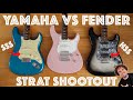 2024 Yamaha Pacifica Standard Plus vs Fender SSS and HSS Strats | Which is best? Tone comparison