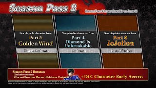 DLC Season Pass 2 Announcement | JoJo's Bizarre Adventure: All-Star Battle R