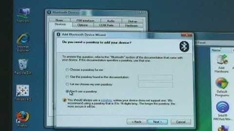 Connecting a Wiimote to your PC
