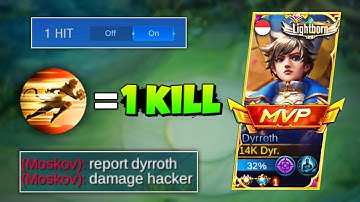 DYRROTH 2nd SKILL = 1 KILL! THEY THINK I