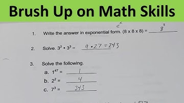 Math Brush-Up: Explaining Exponential Form, Decimals, Fractions, Conversions, and More Math