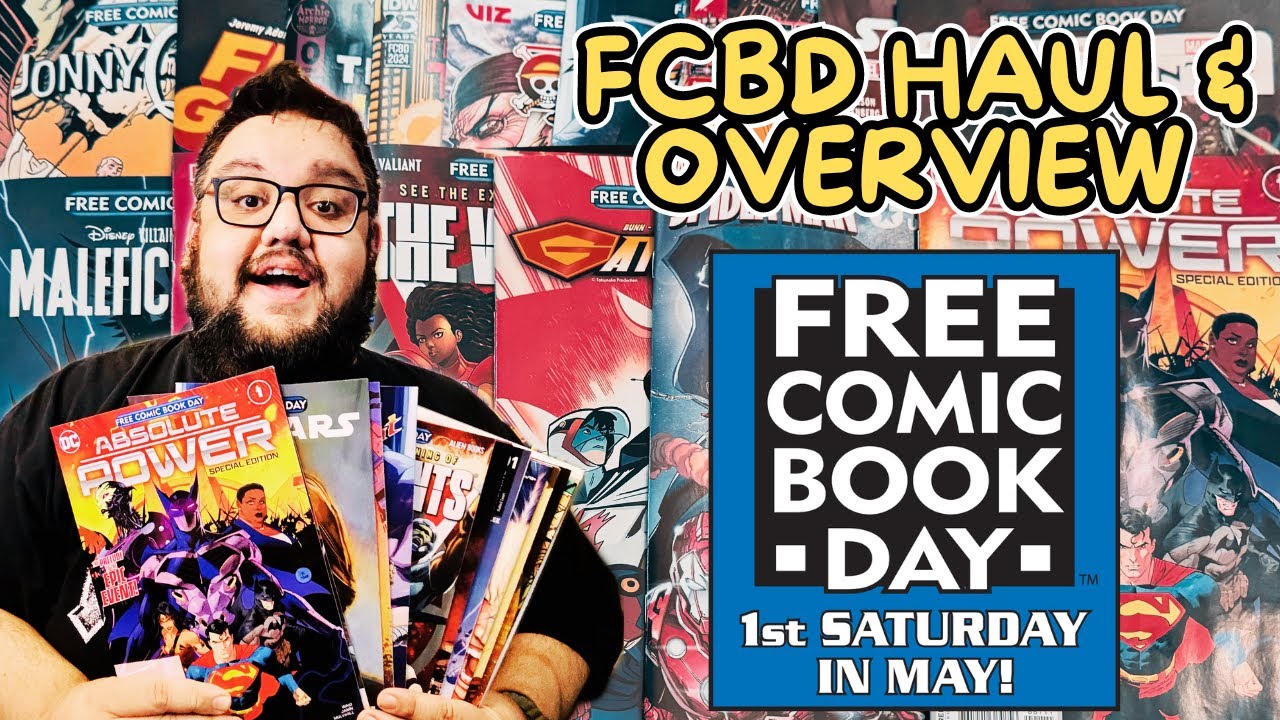 FREE COMICS BOOK DAY 2024 SPECIAL WHAT DID I PICK UP? Comic Book Haul & Overview YouTube