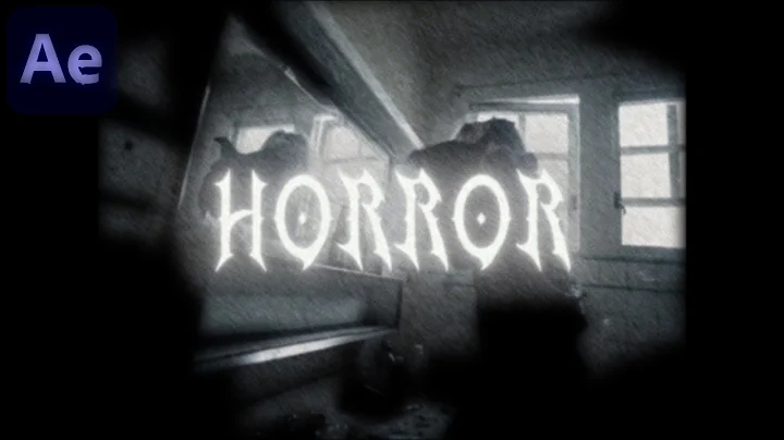 HORROR/DARKNESS Look - After Effects Tutorial (NO PLUGINS)