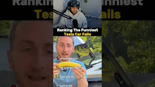 Ranking FUNNIEST Tesla Fails 😂 #tesla #fail #cars #funny #shorts
