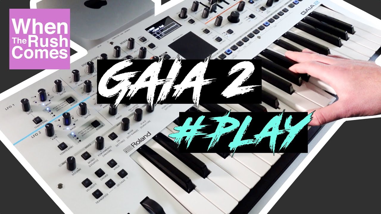 Roland Gaia 2 synthesizer | Play Part I (sounds demo) - YouTube