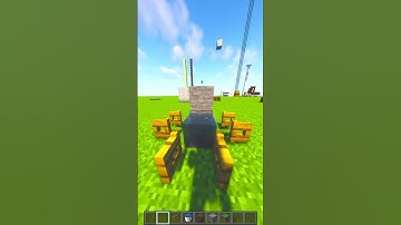 Minecraft :- Two block Jump build hack #shorts #gaming