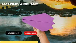 How to make a origami paper airplane launcher