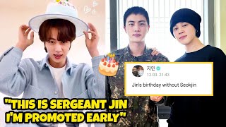 JIN 2023 Birthday Message for ARMYs! Jimin wished him!