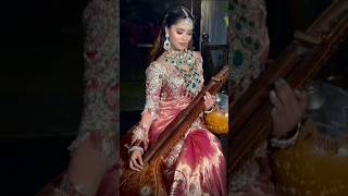 💫 Royal Musical Bride Look | Traditional Elegance ✨🎶 #trendingshorts