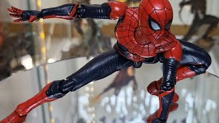 SHF 파 프롬 홈 스파이더맨 업그레이드수트 마블 6인치 피규어 언박싱 far from home marvel figure MCU review spiderman mafex figma