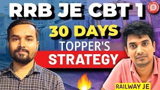 RRB JE CBT 1 Topper’s Strategy 🔥 | How Toppers Crack CBT 1 | Manish Edu Vlogs