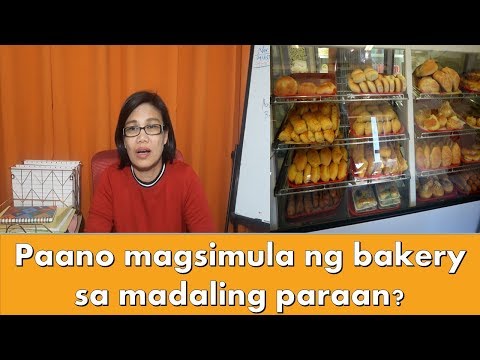 Video: Paano Magbukas Ng Isang Mini Bakery