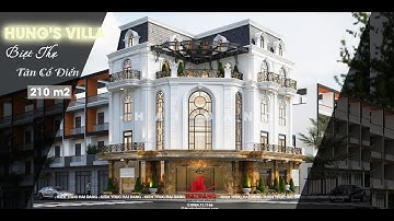 SIÊU CHOÁNG TRƯỚC ĐỘ BỀ THẾ CỦA SIÊU PHẨM BIỆT THỰ TÂN CỔ ĐIỂN 4 TẦNG 1 TUM |HẢI ĐĂNG GROUP